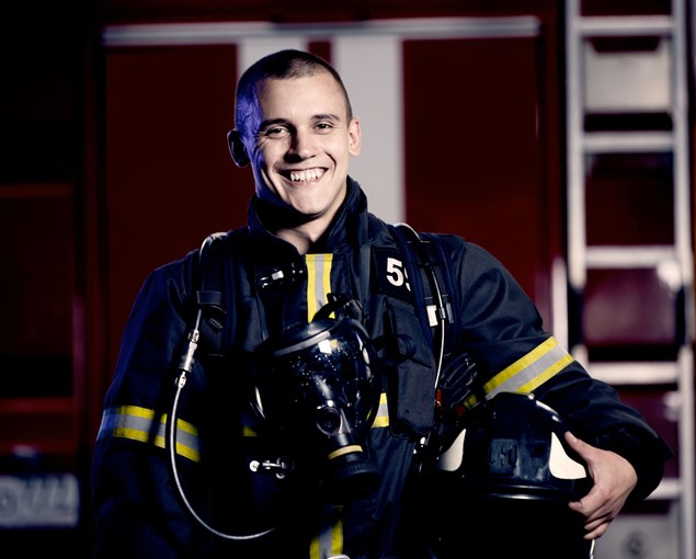 FEU Firefighters Man